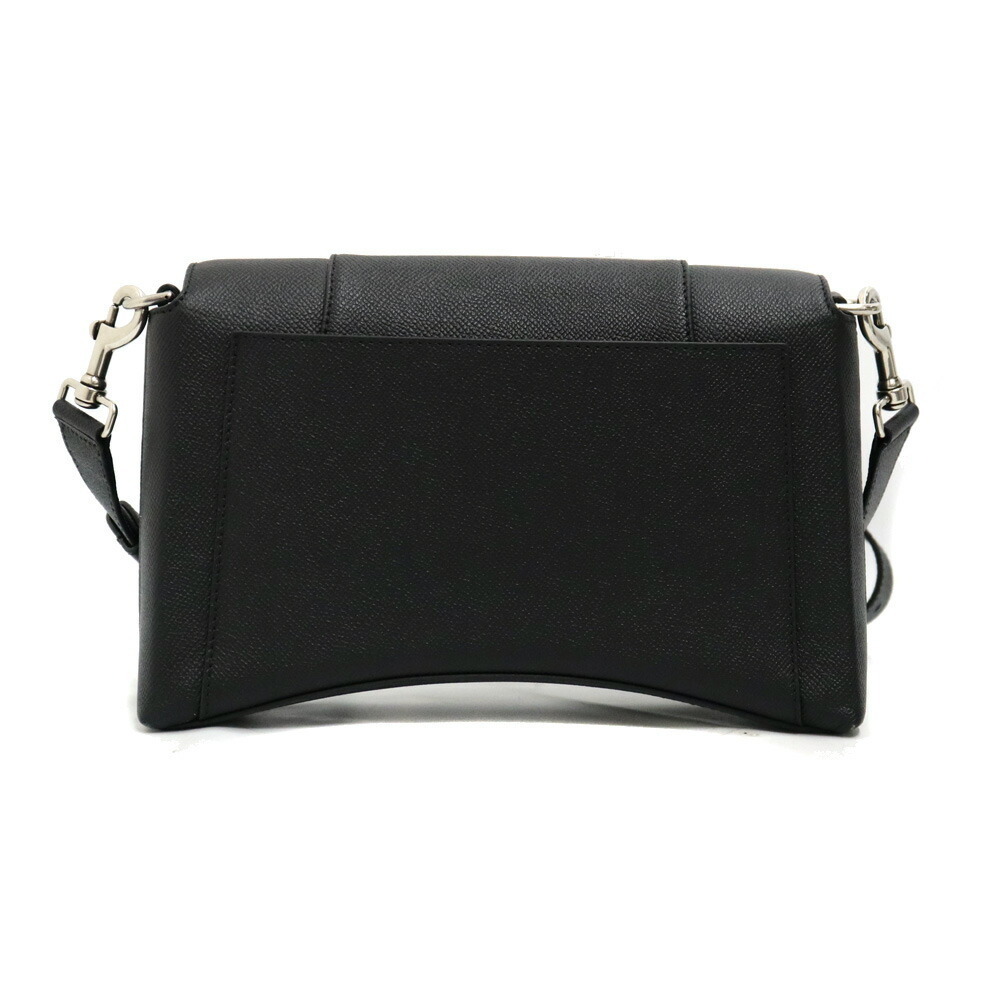 Balenciaga Downtown Shoulder Bag Leather Black - Picture 3 of 6